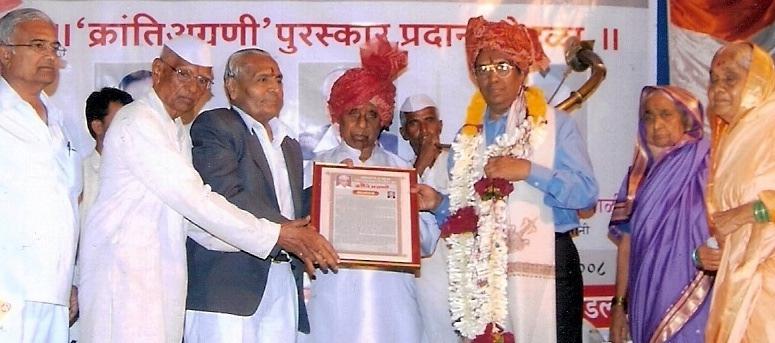 Dr. Shivanand Soratur Was Honored With The Krantiagrani Award