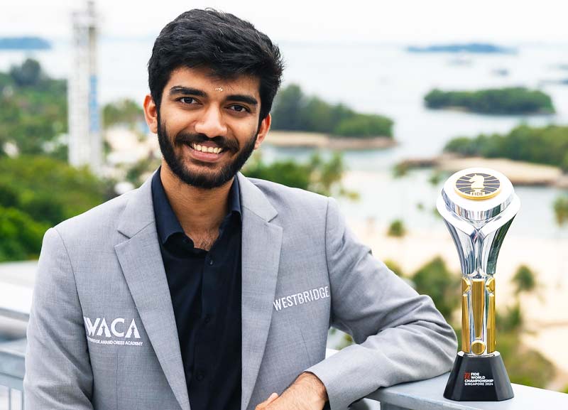 D Gukesh Indian Chess Grandmaster and World Chess Champion Biography